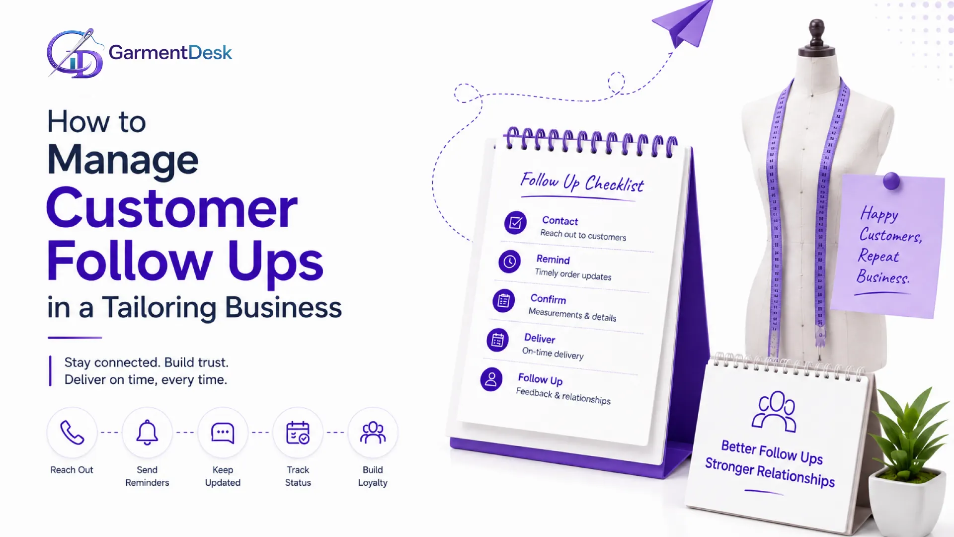 How to Manage Customer Follow Ups in a Tailoring Business