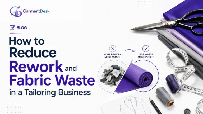 How to Reduce Rework and Fabric Waste in a Tailoring Business