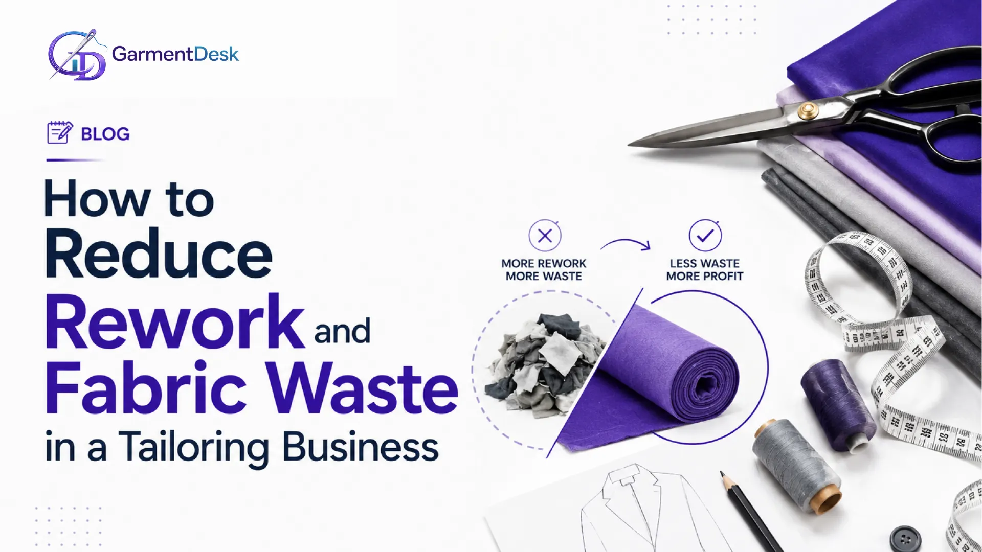 How to Reduce Rework and Fabric Waste in a Tailoring Business